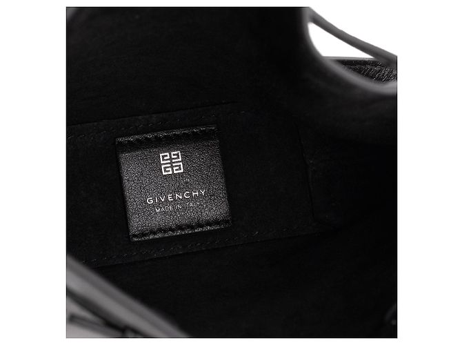 GIVENCHY - Voyou Shoulder Bag in Black Leather - view 7