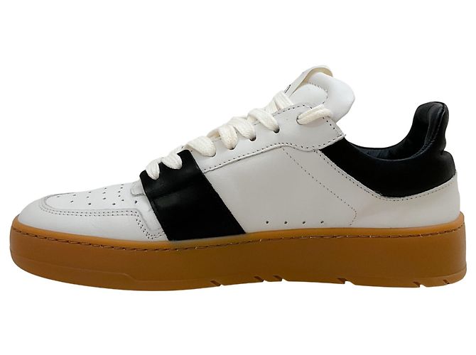 Closed Sneakers basse chiuse bianche / nere Bianco - vista 3