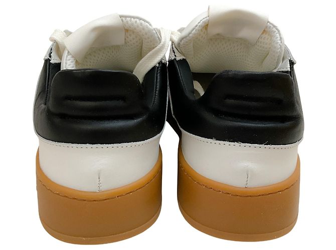 Closed Sneakers basse chiuse bianche / nere Bianco - vista 5