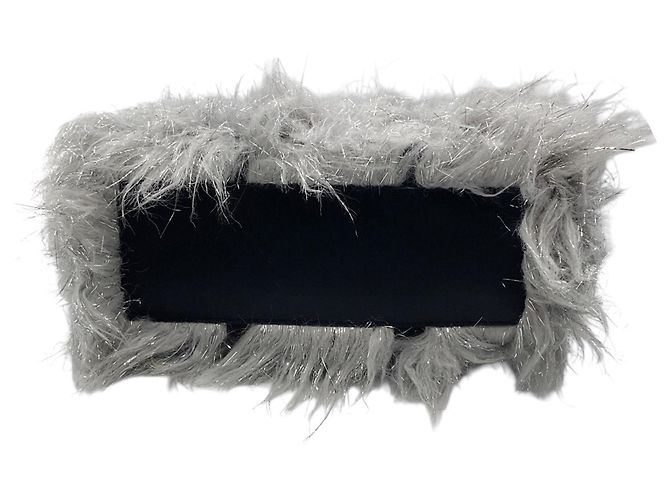 Borsa Mini Tote The Creature in Grigio Argento / Argento di Marc Jacobs - vista 4