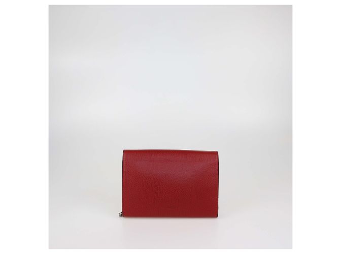 Cartera Gucci de cuero rojo con cadena Dionysus de cristal - vista 3