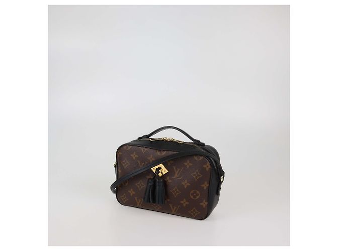 Borsa a tracolla Saintonge in tela monogramma nera Louis Vuitton Nero - vista 2
