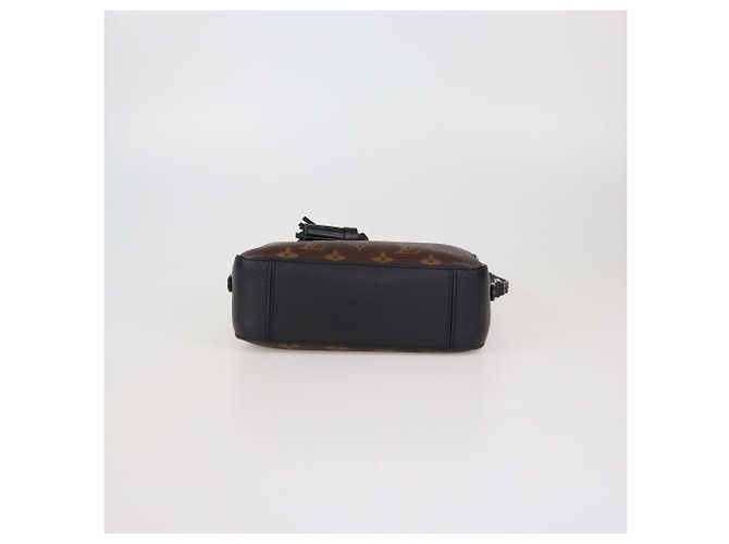 Borsa a tracolla Saintonge in tela monogramma nera Louis Vuitton Nero - vista 4