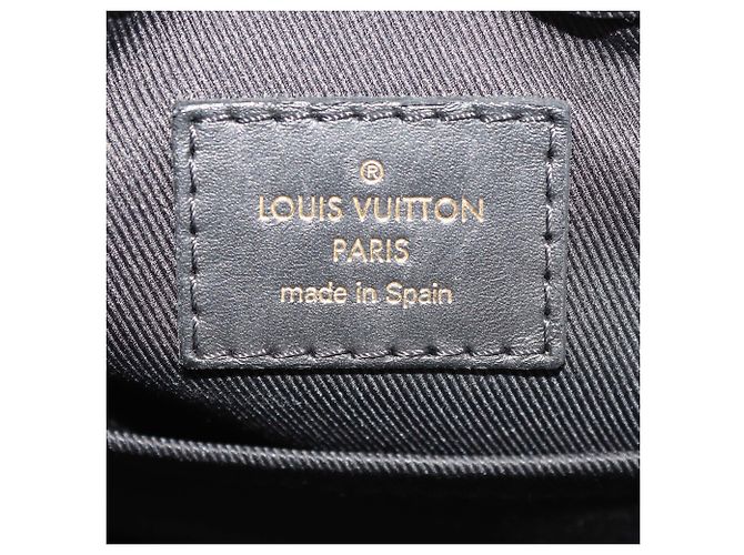 Borsa a tracolla Saintonge in tela monogramma nera Louis Vuitton Nero - vista 6