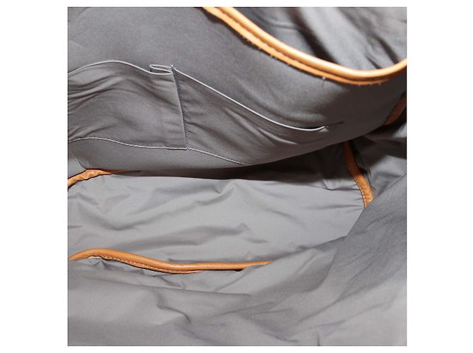Mochila de couro bege/vachetta Brunello Cucinelli - vista 6