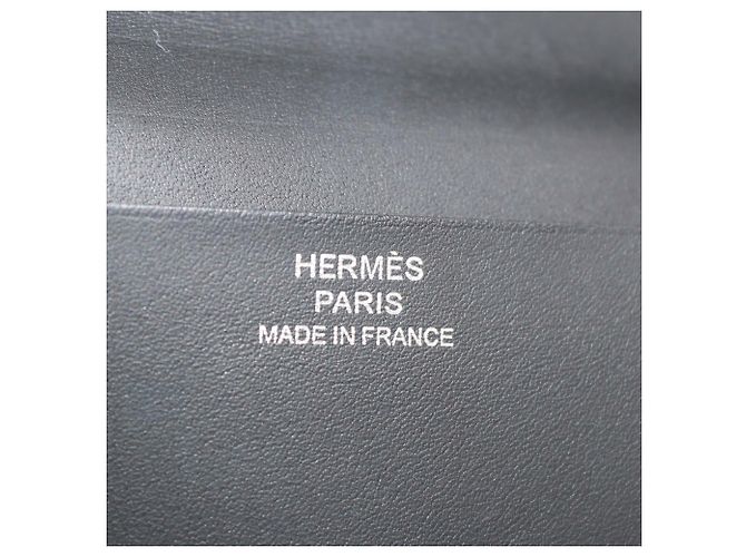 Hermès Hermes Bicolor Leather Manhattan Card Case Multiple colors - view 6