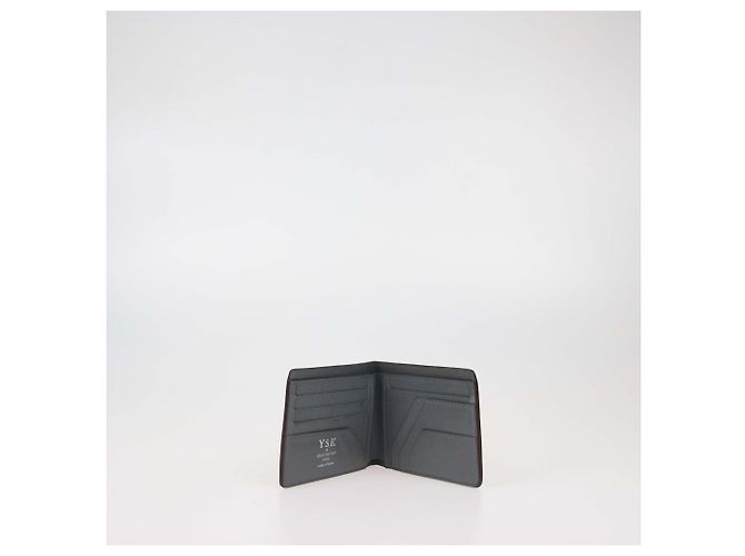 Louis Vuitton Grey Taiga Leather Multiple CC Bifold Wallet - view 5