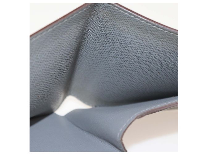 Louis Vuitton Grey Taiga Leather Multiple CC Bifold Wallet - view 7