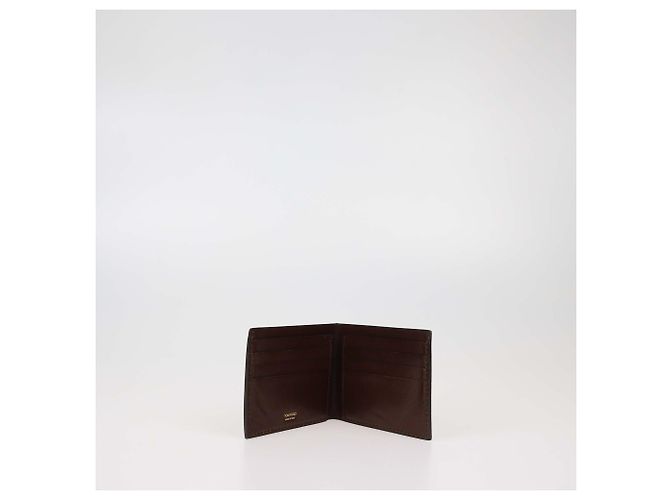 Tom Ford Dark Brown Leather Bifold Wallet - view 4
