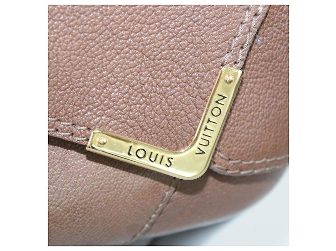 Botines Queen de cuero marrón Louis Vuitton Castaño - vista 6