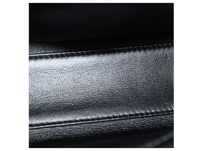Borsa Mini Kelly in Velluto Nero Trapuntato di Chanel - vista 6