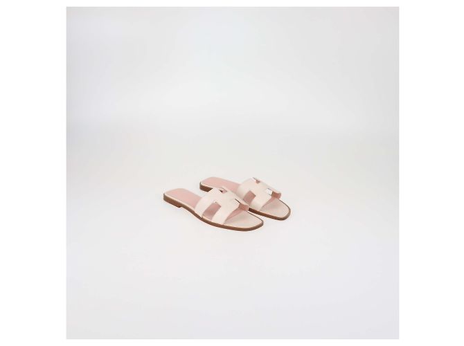 Sandalias Oran de Lizard Bicolor Hermès - vista 2