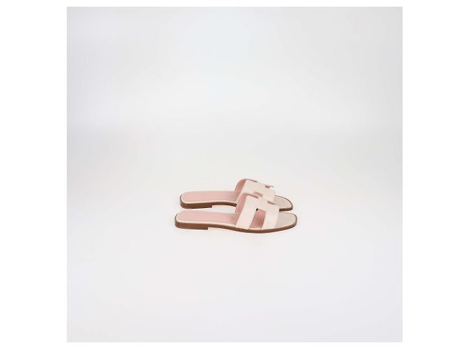 Sandalias Oran de Lizard Bicolor Hermès - vista 3