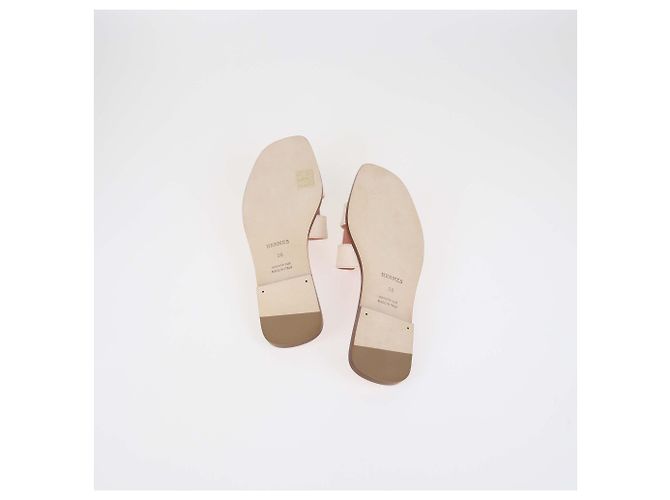 Sandalias Oran de Lizard Bicolor Hermès - vista 7