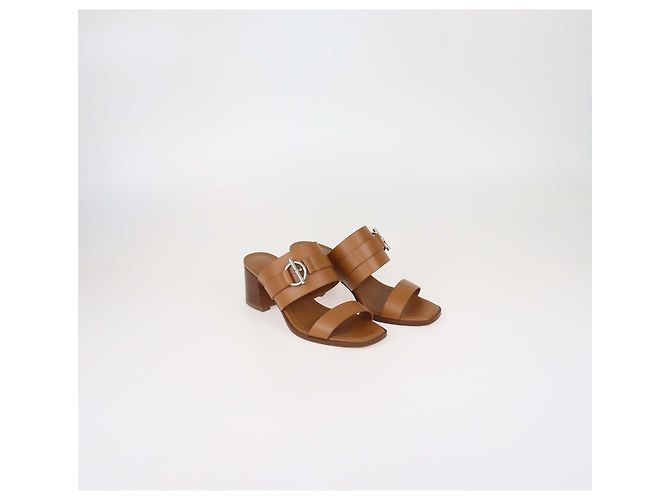 Sandali Kute 60 in pelle naturale Hermès - vista 2