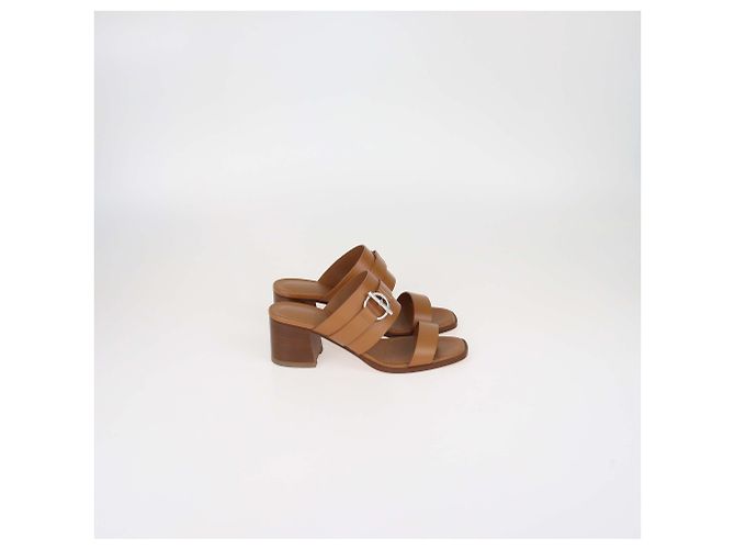 Sandali Kute 60 in pelle naturale Hermès - vista 3