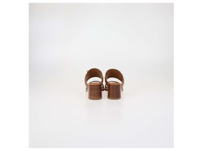 Sandali Kute 60 in pelle naturale Hermès - vista 5