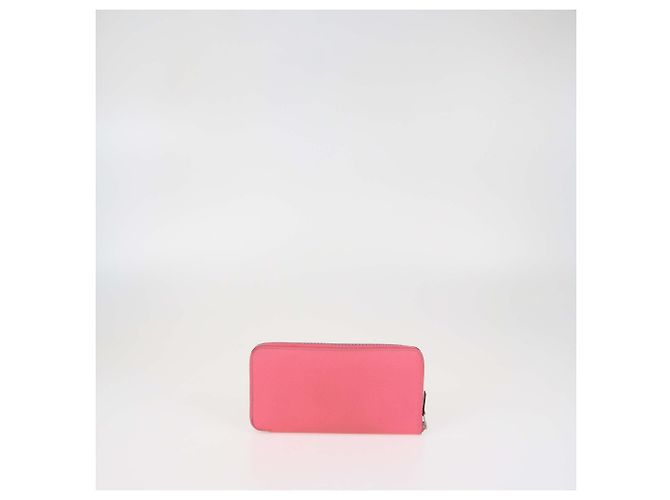 Portafoglio lungo Classico in pelle Epsom e seta 'Silk'In' Rosa Jaipur di Hermès - vista 3