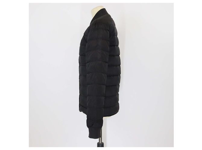 Jaqueta Puffer Preta Compactável Kenzo - vista 2