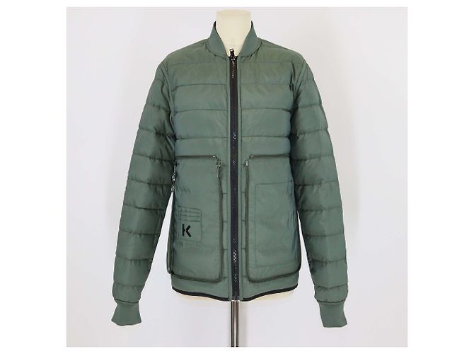 Jaqueta Puffer Preta Compactável Kenzo - vista 4