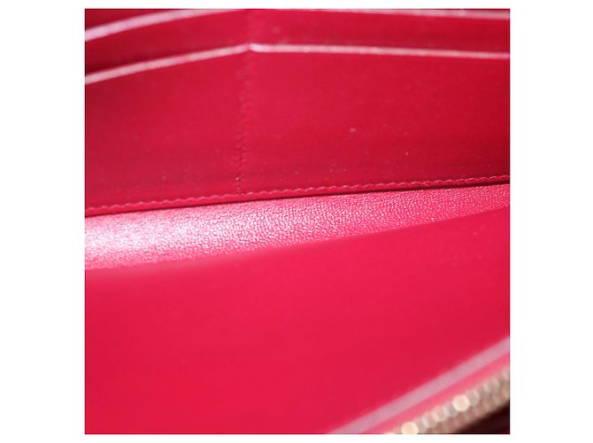 Cartera larga Constance en cuero Swift Rouge H de Hermès Roja - vista 6
