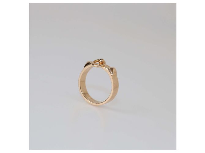 Ring Hermès Anello Collier De Chien Modello Piccolo in Oro Rosa 18K Hermes - vista 6