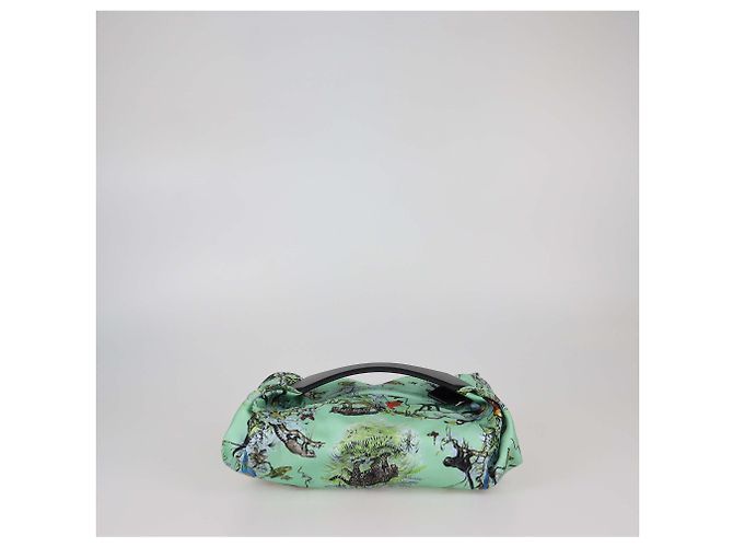 Borsa Hermès Menthe/Noir Equater Balusoie Nero - vista 3