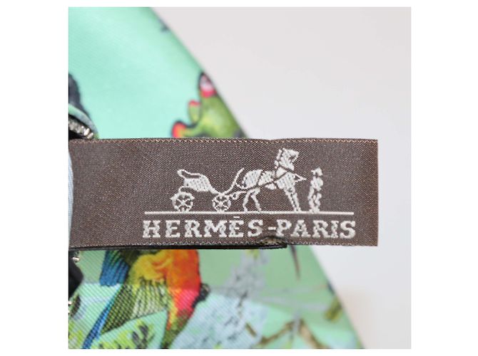 Borsa Hermès Menthe/Noir Equater Balusoie Nero - vista 6