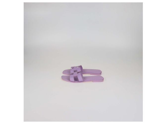 Hermès Amethyst Epsom Oran Sandalen - Ansicht 4