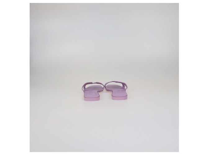 Hermès Amethyst Epsom Oran Sandalen - Ansicht 5