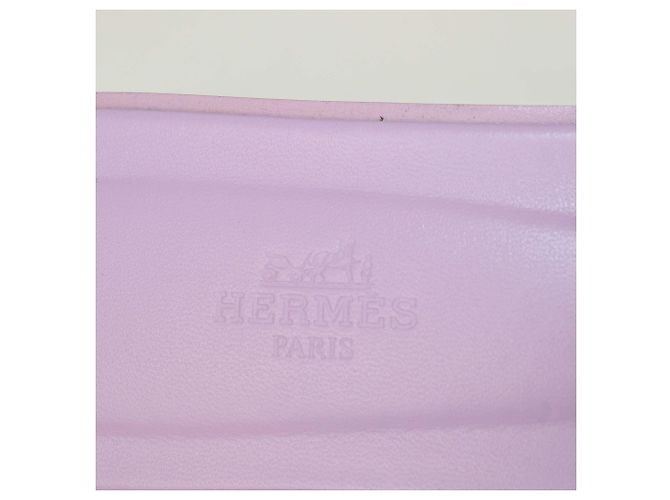 Hermès Amethyst Epsom Oran Sandalen - Ansicht 6
