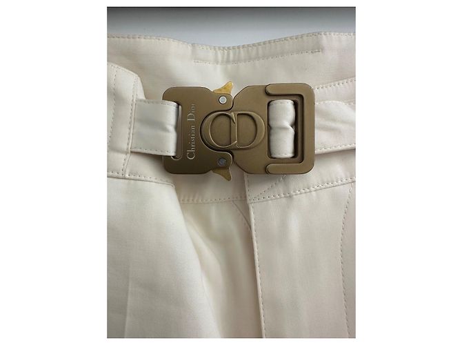 Bermuda Dior Cactus Jack Beige in Cotone - vista 3