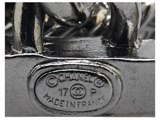 Cintura collana multicolore multichains 17P di Chanel Silver hardware - vista 12
