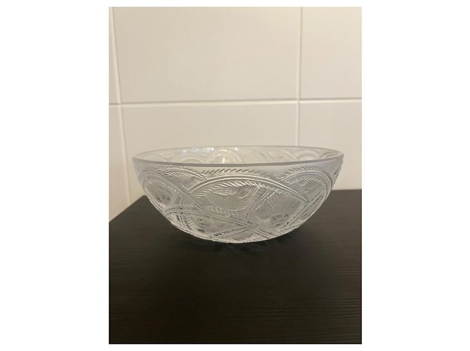Lalique crystal bowl white - view 3