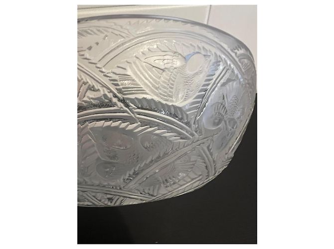 Lalique crystal bowl white - view 5