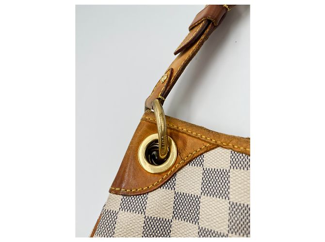 Borsa Galliera Damier PM Louis Vuitton Marrone - vista 5