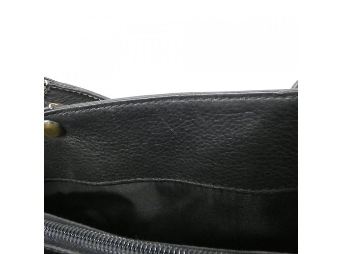 Borsa in pelle nera Christian Dior Nero - vista 10