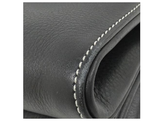 Borsa in pelle nera Christian Dior Nero - vista 3