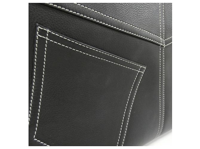 Borsa in pelle nera Christian Dior Nero - vista 5