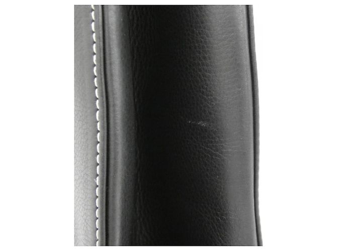 Borsa in pelle nera Christian Dior Nero - vista 7