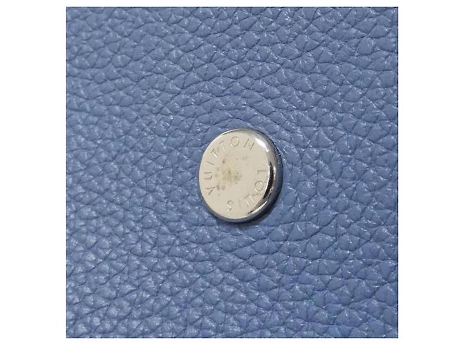 Borsa a Spalla Lockme Bucket di Louis Vuitton Blu - vista 5