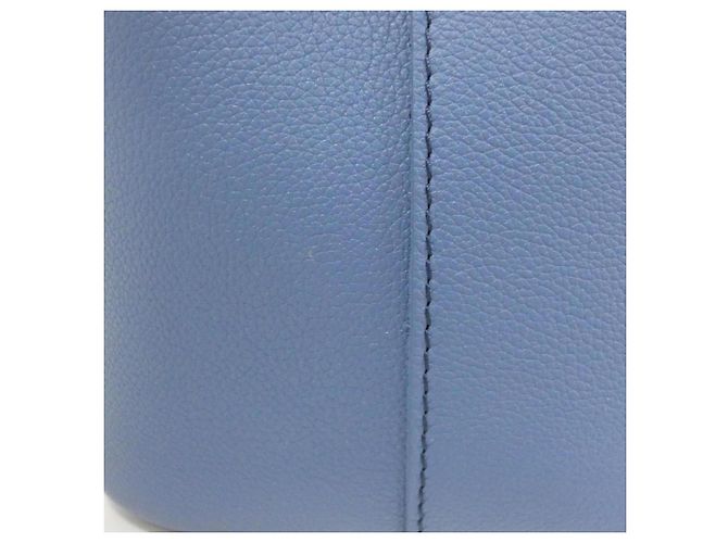 Borsa a Spalla Lockme Bucket di Louis Vuitton Blu - vista 6