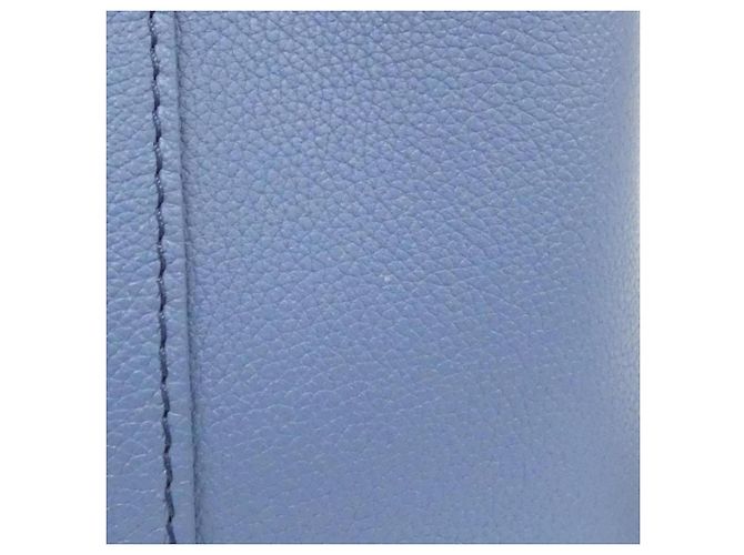 Borsa a Spalla Lockme Bucket di Louis Vuitton Blu - vista 7
