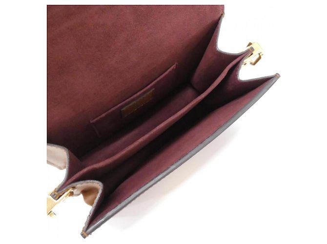 Dauphine Mini Schultertasche SINCE1854 von Louis Vuitton Rot Bordeaux - Ansicht 7