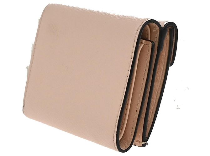 Fendi F is Fendi Dreiteiliges Leder-Portemonnaie Micro Pink - Ansicht 4