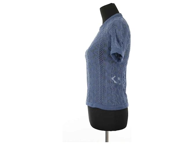 Louis Vuitton Top azul - vista 3