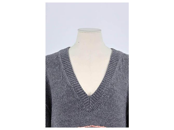 Missoni Jersey de lana gris - vista 2