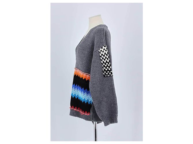 Missoni Jersey de lana gris - vista 5