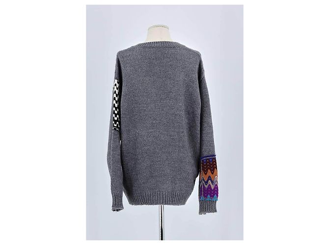 Missoni Jersey de lana gris - vista 6