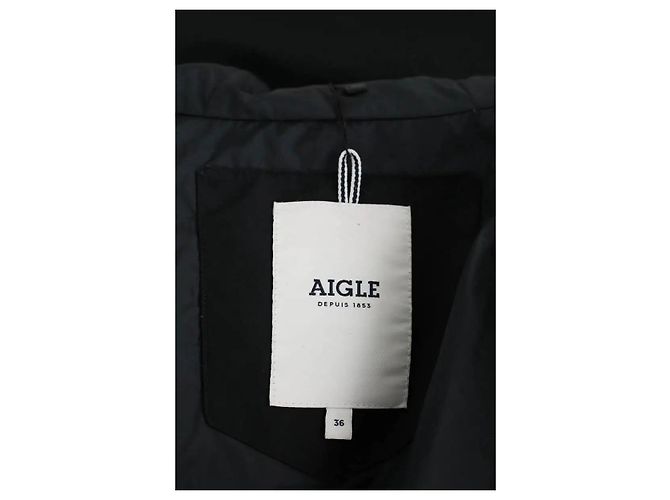 Aigle Giacca a vento nera - vista 5
